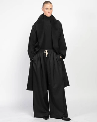 Soura Coat With Belt