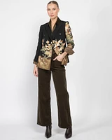 Kimono Embroidered Blazer