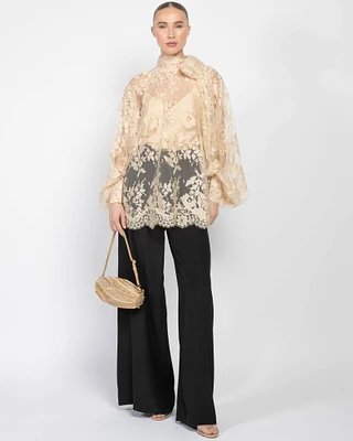 Illustration Lace Blouse