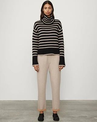 Fleur Stripes Sweater