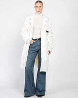 Shearling Lab Coat