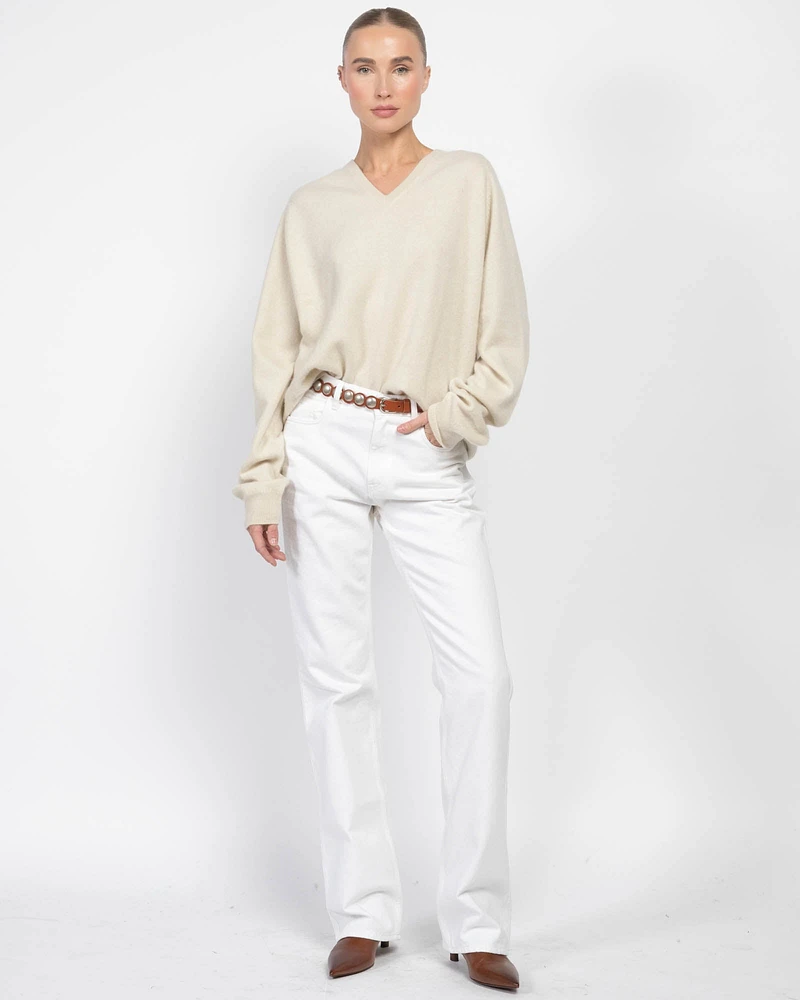 V-Neckline Sweater