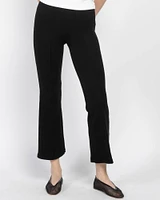 Rib Kick Flare Pants