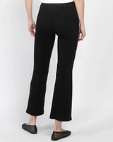 Rib Kick Flare Pants