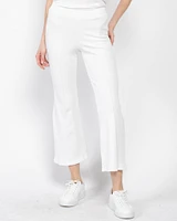 Rib Kick Flare Pants