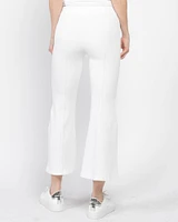 Rib Kick Flare Pants