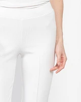 Rib Kick Flare Pants