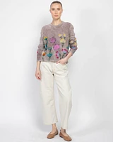 Pullover With Flowers