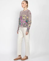 Pullover With Flowers