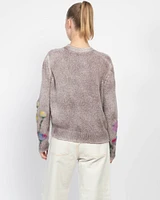 Pullover With Flowers