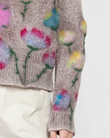 Pullover With Flowers