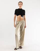 Silk Bias Trousers