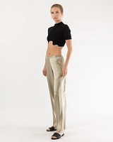 Silk Bias Trousers