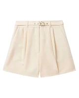 Pleat Shorts