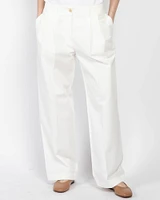 Relaxed Twill Trousers