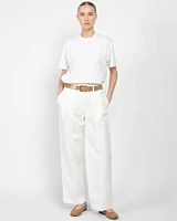 Relaxed Twill Trousers