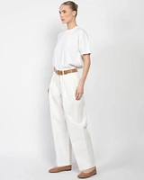 Relaxed Twill Trousers