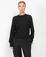 Crewneck Silk Cashmere Sweater