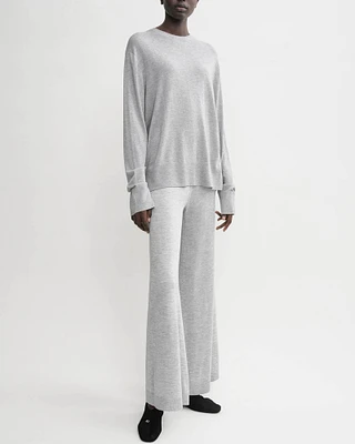 Crewneck Silk Cashmere Knit