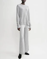 Crewneck Silk Cashmere Knit