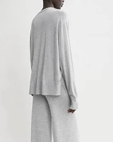 Crewneck Silk Cashmere Knit