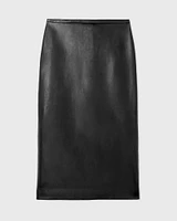 Leather Pencil Skirt