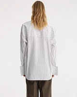 Oversized Striped Shirt