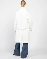 Shearling Lab Coat