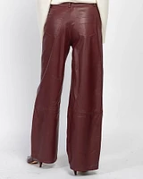 Figari Leather Pants