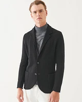 2-Button Knit Blazer