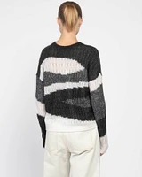 Geometric Graphic Sweater