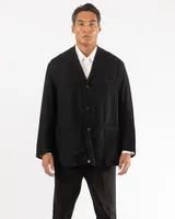 Wool Twill Coverall Jacket