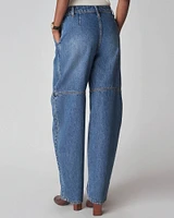 High Waist Balloon Jeans