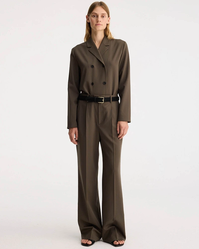 Relaxed Pleated Trousers