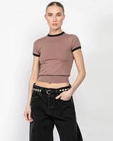 Chloe Knit T-Shirt