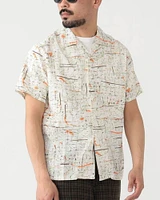 Cotton Print Short Sleeve Shirt