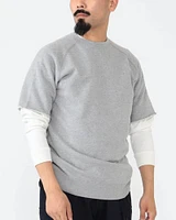 Cut-Off Short Sleeves Sweatshirt