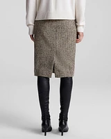 Cara Houndstooth Skirt