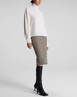 Cara Houndstooth Skirt