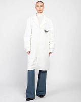 Shearling Lab Coat