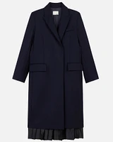 Gramercy Pleated Coat