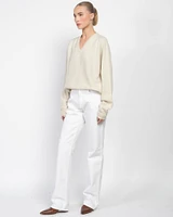 V-Neckline Sweater