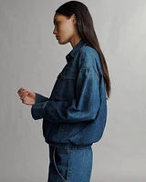 Denim Bubble Jacket