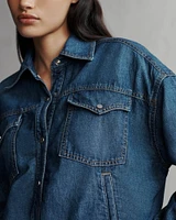 Denim Bubble Jacket