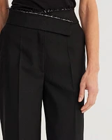 Raw Edge Trousers