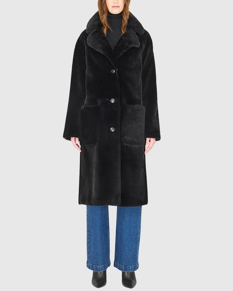 Prado Shearling Coat