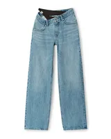 Asymmetrical Bikini Layer Jeans