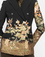 Kimono Embroidered Blazer