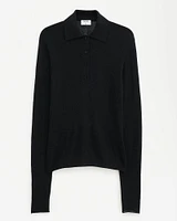 Knit Polo Sweater