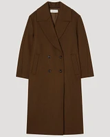 Oversized Double-Breasted Coat